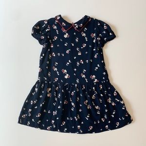 Bonpoint Puff Sleeve Dress 4Y